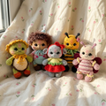 5-in-1 Summer Amigurumi Crochet Pattern 🐢🐝🦔🦋🐭 Cute Animal Bundle PDF