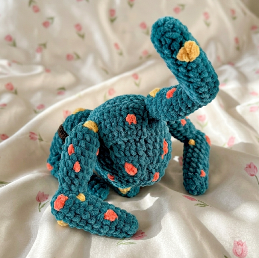 Alien Rock Buddy Crochet Pattern 👽 Cute Space Plush Amigurumi (PDF Tutorial)
