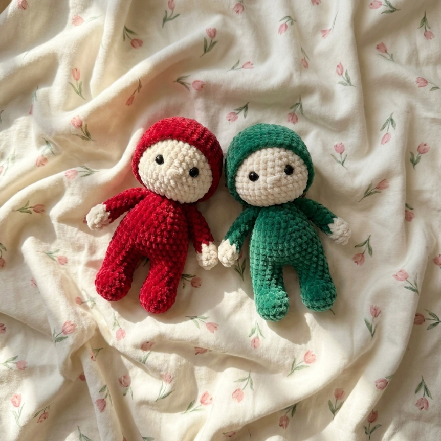 Newborn Baby Crochet Pattern 👶 Complete Baby Set PDF (Amigurumi Bundle)