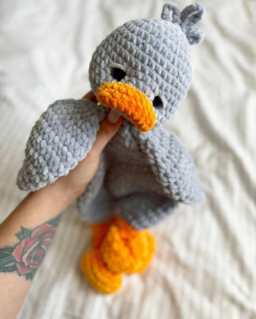 Goose Lovey Crochet Pattern