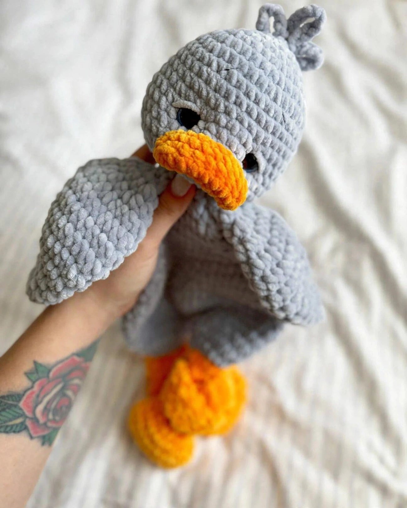 Goose Lovey Crochet Pattern
