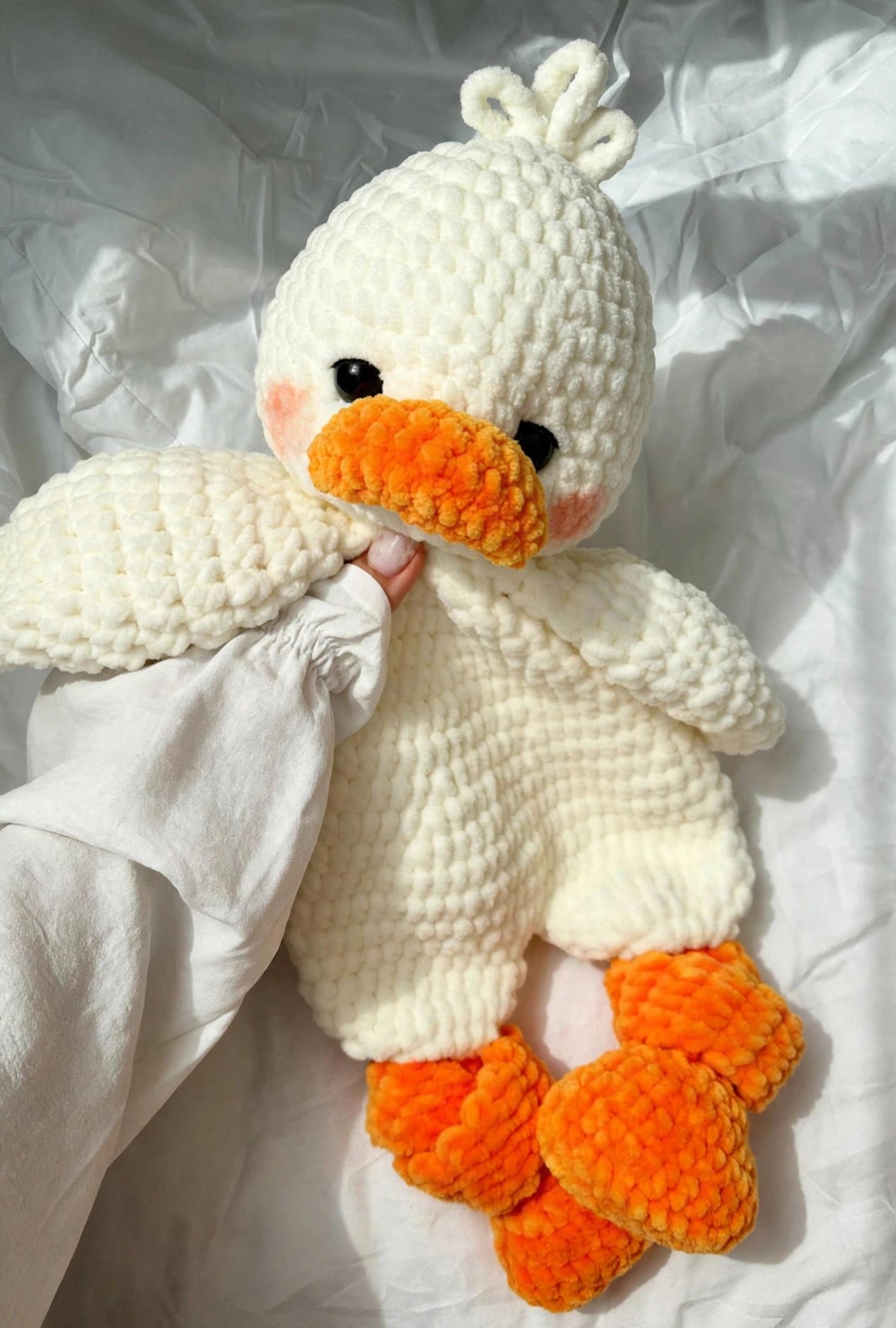 Goose Lovey Crochet Pattern