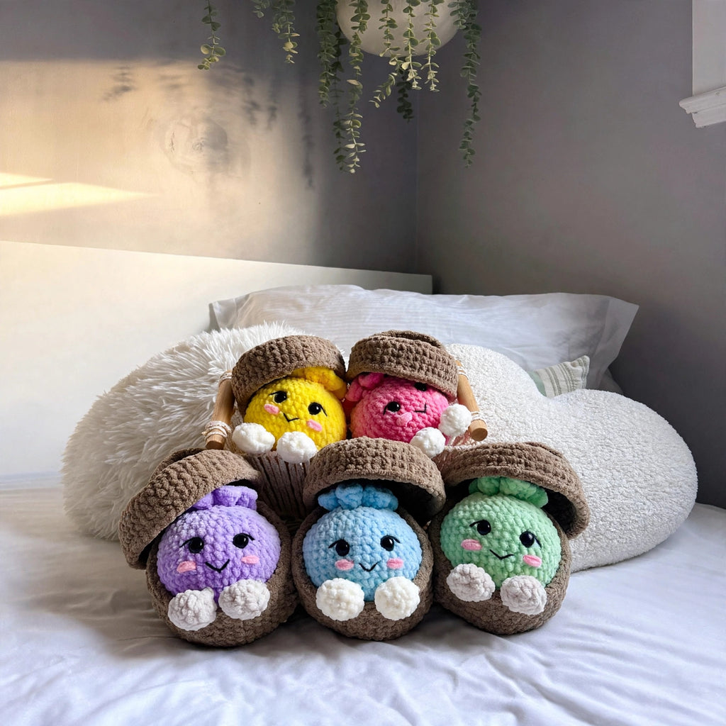 No Sew Dumpling Crochet Pattern