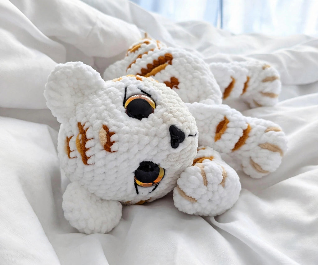 Crochet Tiger Toy Pattern (PDF Download)