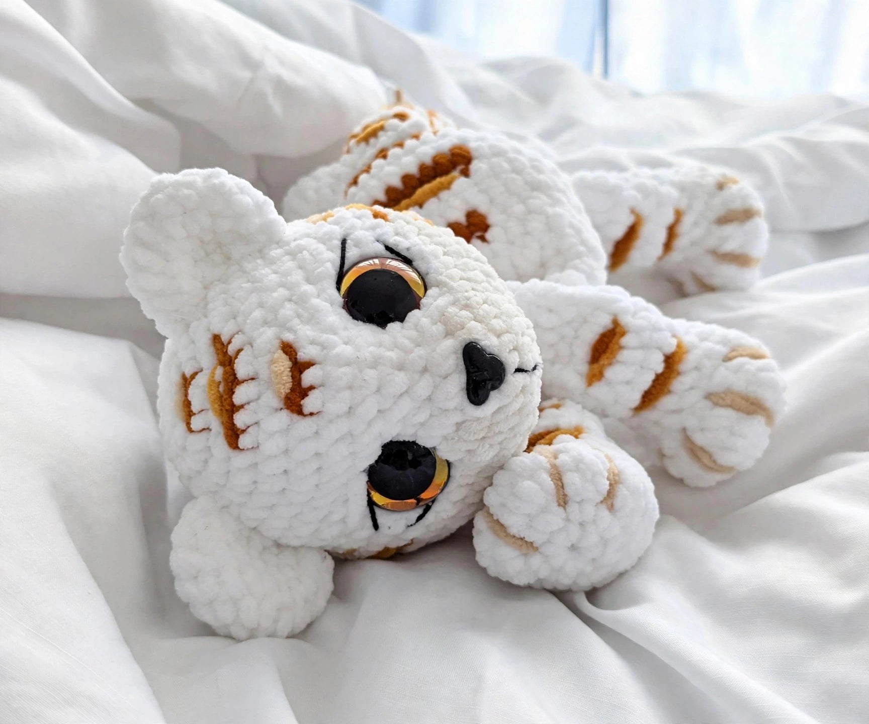 Crochet Tiger Toy Pattern (PDF Download)