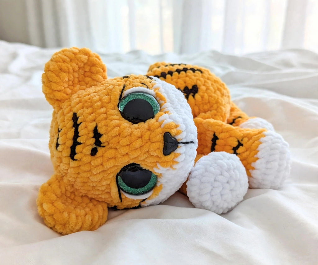 Crochet Tiger Toy Pattern (PDF Download)