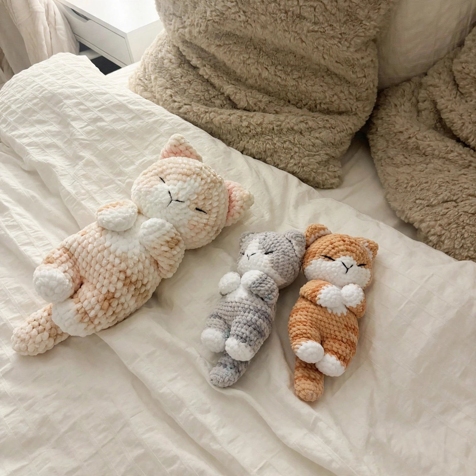 Sleepy Kitty Crochet PDF