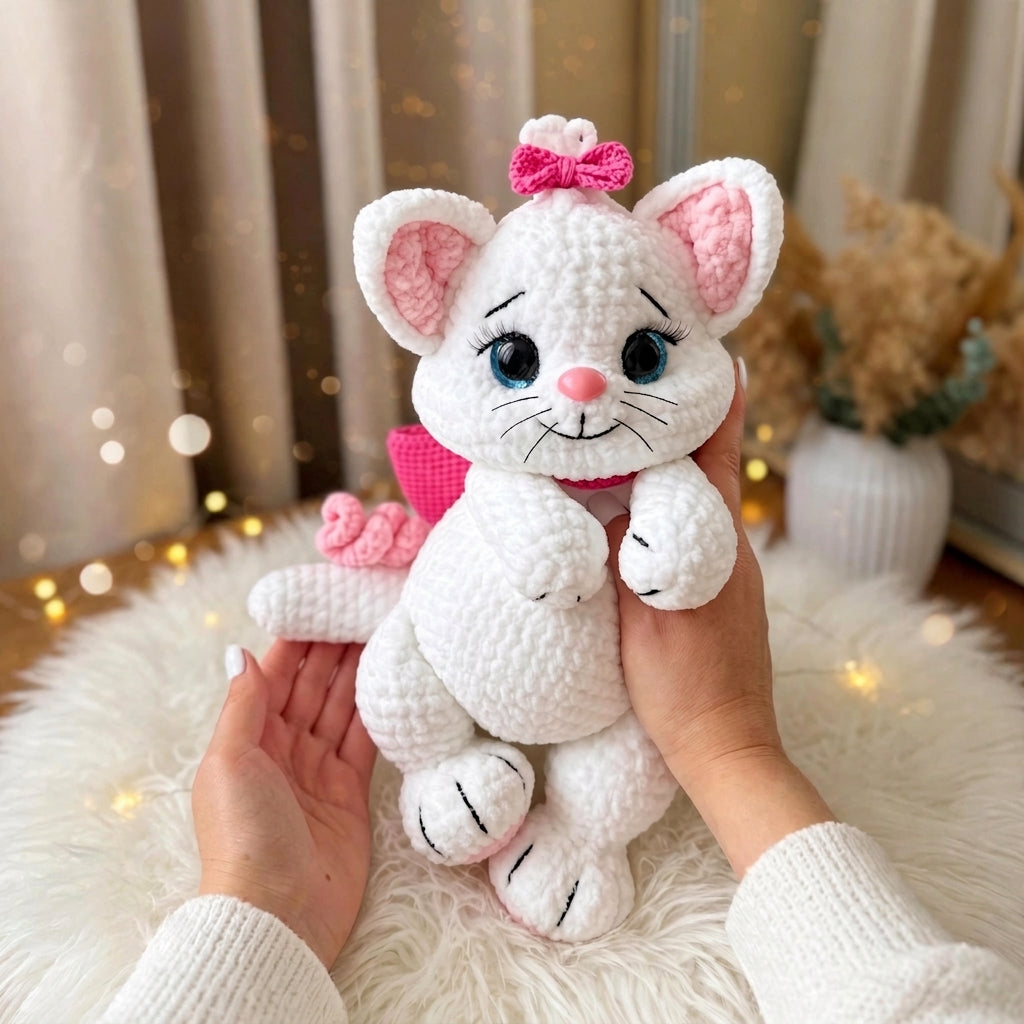 Cat Crochet Pattern PDF