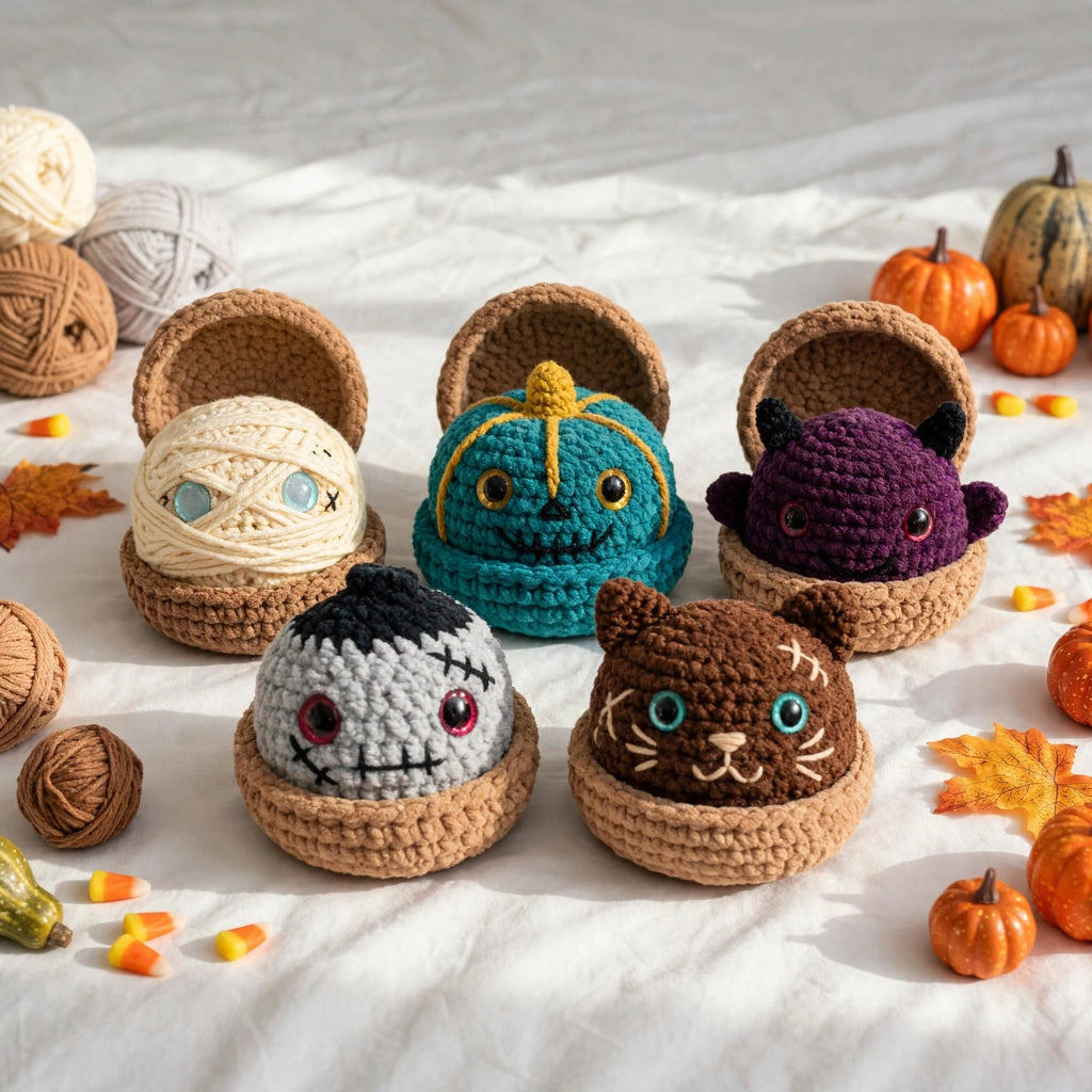 Halloween Dumpling Crochet Pattern